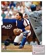 Gary Carter New York Mets MLB Hand Signed 16x20 Photograph Catching with HOF 03 Inscription