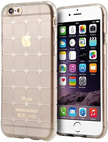 iPhone 6 Clear Case, UeeSum Super Slim Soft TPU Anti-Scratch Cover Anti-Slip iPhone 6 and 6s Case Clear with Magic Cube Design (Transparent)