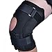 BraceAbility Obesity Hinged Knee Pain Brace - Overweight Men and Women's Wraparound Plus-Size Support for Osteoarthritis, Joint Pain, Ligament Weakness, Medial and Lateral Kneecap Instability (5XL)