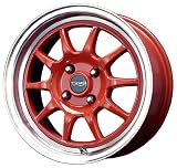 Drag DR-16 Red Machined - 15 x 7 Inch Wheel
