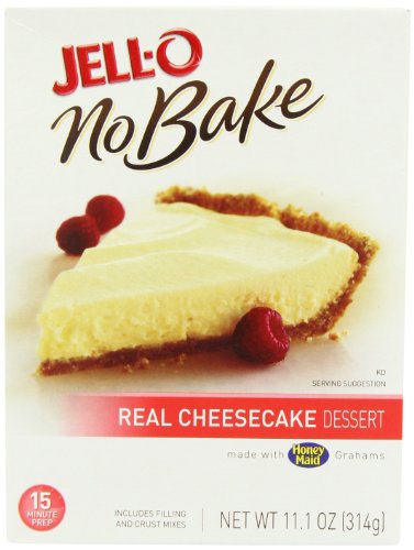 Jell-O No Bake Real Cheesecake Dessert 314 g (Pack of 2) Jell-O No Bake Real Cheesecake Dessert 314 g (Pack of 2) picture