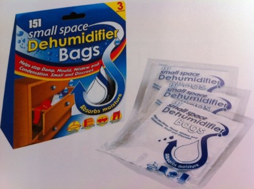 Small space dehumidifier bags (3 pack)