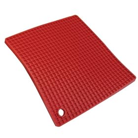 SiliconeZone Grid Potholder, Red