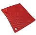 SiliconeZone Grid Potholder, Red