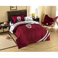 NCAA Indiana Hoosiers Bedding Set, Twin