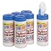 Lift Off Dry Erase Board Cleaner Wipes, 7x12, 30 Wipes/Canister, 6 Canisters/CT