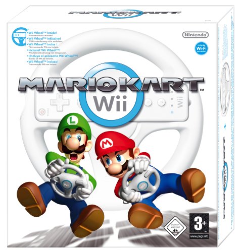 Mario Kart with Wii Wheel (Wii) - Wii Remote Not Included