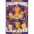 Los Angeles Lakers 2010 NBA Basketball Champions Sports Poster Print - 22x34