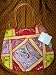 Banjara Mirrors Boho Purse Orange-red Womens Sari Handbag