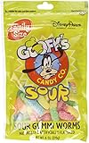 Disney World Parks Goofy Candy Co. Sour Gummi Worms Family Size 6 oz. Bag Sealed - NEW