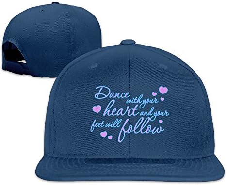 Dance With Your Heart Cute Personalized Hats Men's Summer Hats