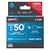 Arrow Fastener 506 Genuine T50 3/8-Inch Staples, 1,250-Pack