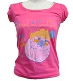 アメキャラ☆ポップルズ《ピンク》☆パフスリーブTシャツ