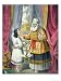 Eli Questioning Samuel Regarding the Vision, from a Bible Printed by Edward Gover, 1870's Art Giclee Poster Print by Siegfried Detler Bendixen, 18x24