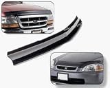 1997-2006 Jeep YJ Bug-gard hood shield, clear