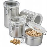 Stainless Steel Canister 4-pc. Set