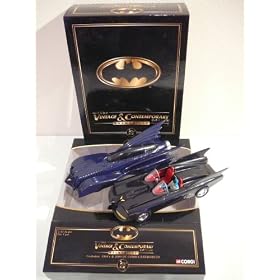 corgi batman vintage & contemporary edition 1/43 scale batmobiles