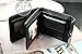BININBOX New Mens Short Bifold Suction Button Leather Wallet Purse ID/Card Clutch Holder