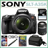 Sony Alpha SLT-A35K 16MP Digital SLR with Translucent Mirror Technology and ....