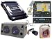 Pyle Complete Audio/Video/Camera Package for Car/Truck/SUV -- PLDNV71BTU - 7-Inch Motorized TFT Touch Screen DVD/CD/MP3 Player with AM/FM/SD USB/ Bluetooth/Built-In GPS/TTS with USA/Canada & Mexico Maps + PLA2200 2-Channel 1400w Bridgeable Mosfet Amplifier + PLHB10 Dual 10