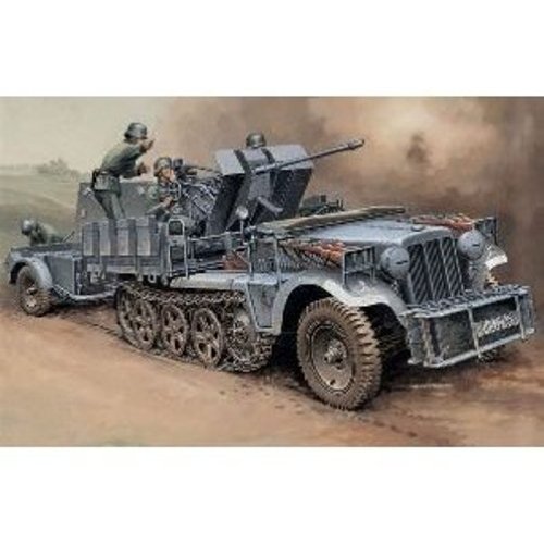 Cover image : イタレリ 6395 1/35 Sd.Kfz.10/4 2cm対空機関砲搭載