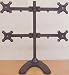 Free Standing Quad/Four LCD Monitor Stand Holds Up to 24