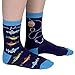 Bits and Pieces - Novelty Socks - Christmas, Halloween, Cats, Dogs, Horses, Fishing, Sports, Great Gift - Adult Size 6-12