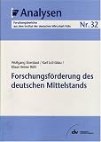 Forschungsf�rderung des deutschen Mittelstands