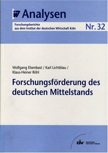 Forschungsf�rderung des deutschen Mittelstands