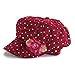 Greatlookz Fashion Glitter Sequin Trim Newsboy Style Relaxed Fit Cap, Beige