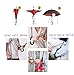 Windproof Reverse Folding Double Layer Inverted Umbrella and Self Standing Inside Out Rain Protection Umbrella with C-shaped Hands Free Handle, Best Compact Travel Umbrella