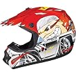 GMAX GM46Y-1 Hot Rod Boy Youth Boys Motocross Motorcycle Helmet - Red