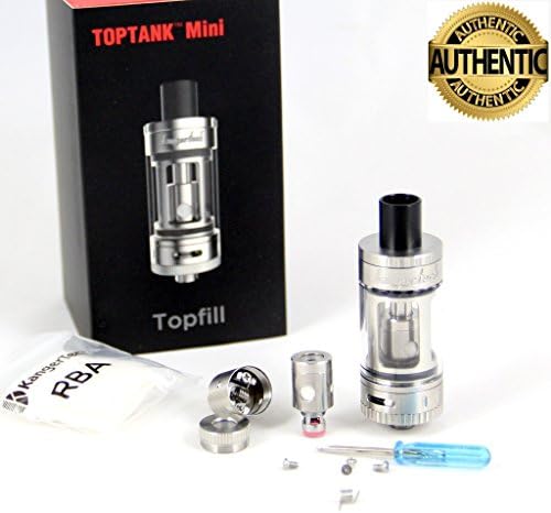 TopTank Mini, 4 ml top-fill. Stainless Steel. 100% Authentic and Genuine or your money back!