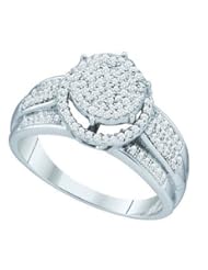 0.40CTW DIAMOND MICRO PAVE RING