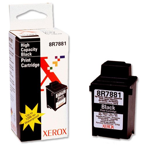 Xerox Inkjet Cartridge Black Ref 8R7881