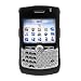 Rubber Black Hard Case for BlackBerry Curve 8330