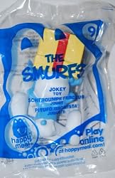 McDonalds 2011 Smurfs Movie Jokey Smurf #9