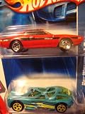 Hot Wheels 2 Pack Red Dodge Charger - Black Hood & Pin With Logo Down Side Gray Carriage Jet Black Tinted Windows 5 Spoke & Variant Night Burner 5 spoke 2006 1/64