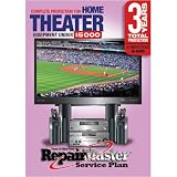 Repair Master A-RMHT35000 3 Year Protection for Home Theater Systems Warranty