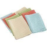 DII Coastal Shades Heavyweight Dishcloth, Set of 8