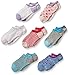 Stride Rite Girls' Little 7pk Neon & Heathers No Show