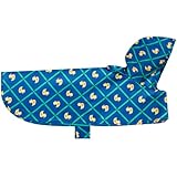 RC Pet Products Packable Dog Rain Poncho, Rubber Ducky, Medium