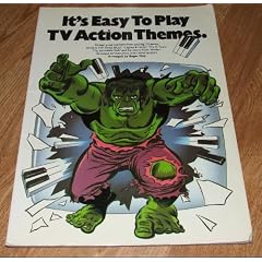 It's easy to play TV action themes: Sixteen great numbers from exciting TV series