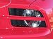 05 06 07 08 09 2005 2006 2007 2008 2009 Ford Mustang Headlight Splitters Painted Sangria/ Dark Candy Apple Red Paint Code JV
