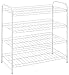 Whitmor 4 Tier White Wire Closet Shelves