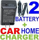 NEEWER® 4X NP-20 Batteries+ Charger Set for Casio Exilim Zoom EX-Z11, EX-Z12, EX-Z4, EX-Z5 & MORE!