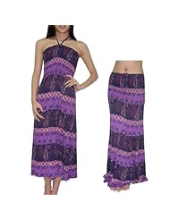 Crinkled Stretchy Gathered Shirred Summer Elasticized   Waistline Knee Length Halter Cotton/Polyamide  Dress