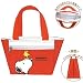 Snoopy lunch box carrying bag with thermal linning (H6.25xW11xD3.5)