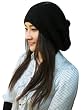 Handmade Alpaca Natural Fiber Fashion Rasta Hat - Pure Black (100% Knitted By Hand for Women and Men)
