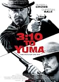 3:10 to Yuma Poster Danish 27x40 Christian Bale Russell Crowe Ben Foster
